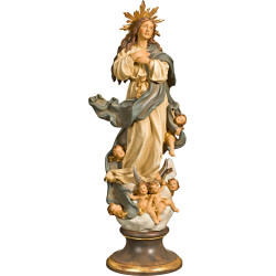 Virgen de la Purísima Concepción con aureola